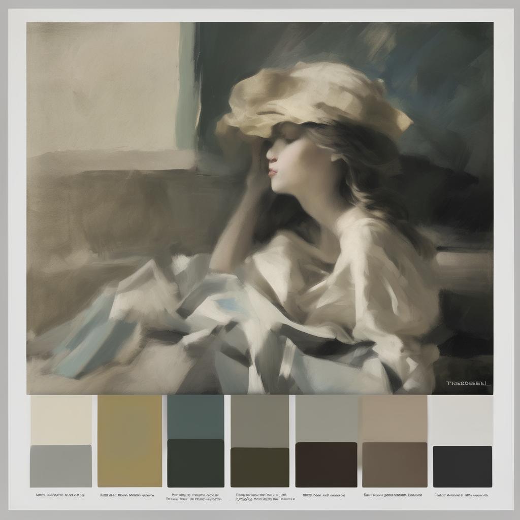 Το στιλ και οι τεχνικές του Theodore Roussel